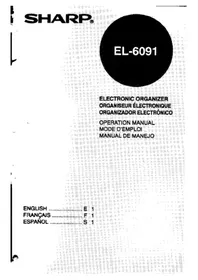 SHARP EL-6091 - Calculator