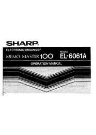 SHARP EL-6061A - Calculator
