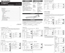 SHARP VX-792C - Calculator