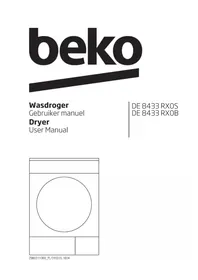 BEKO DE 8433 RX0B - Wasdroger