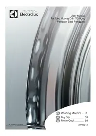 ELECTROLUX EWT1212 - Máy giặt