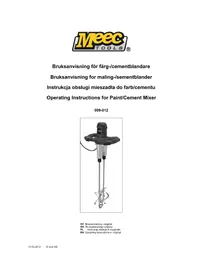 Meec Tools 009-012 - Betongblandare