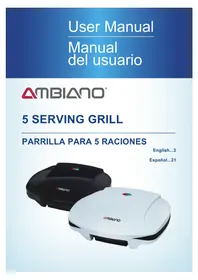 5-Serving Grill TSK-2990A2G Ambiano