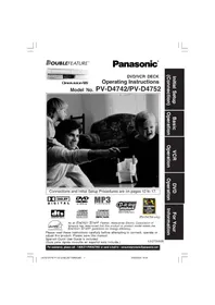 PANASONIC PV-D4752 - DVD player