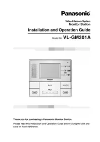 PANASONIC VL-GM301A - Intercom