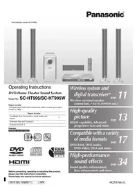PANASONIC SC-HT995W - DVD player