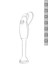 MOULINEX TURBOMIX DD1001 - Stabmixer