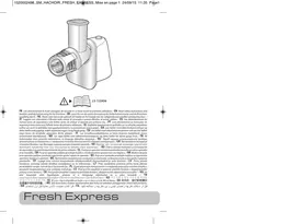 FRESH EXPRESS 3EN1 DJ753510 MOULINEX