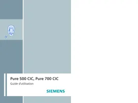 SIEMENS PURE 500 CIC - Appareil auditif