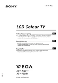 Wega KLV-17HR1 SONY
