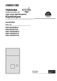 Käyttöohje TOSHIBA HWS-1402XWHM3-E Lämpöpumppu