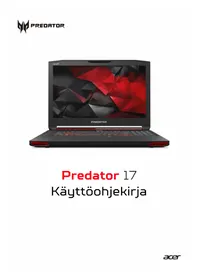 Käyttöohje ACER PREDATOR G9-792 Kannettava tietokone