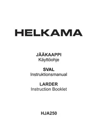 Helkama HJA250 - Jääkaappi