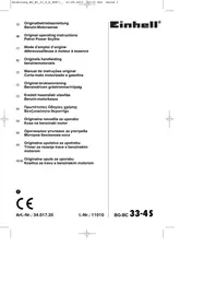EINHELL BG-BC 33-4 S - Débroussailleuse