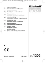RVL 1200 EINHELL