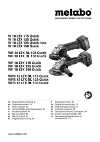 METABO W18LTX - Langaton sähkötyökalu