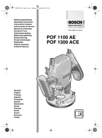 BOSCH POF 1300 ACE - Fräse