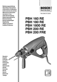 BOSCH PBH 180 RE - Perfurador