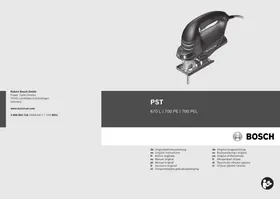 BOSCH PST 670 L - Decoupeerzaag