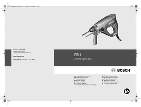 PBH 2000 RE BOSCH