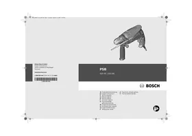 BOSCH PSB 550 RE - Borrmaskin