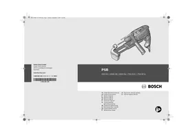 BOSCH PSB 650 RA - Borrmaskin