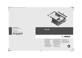 BOSCH PTS 10 - Настольная пила