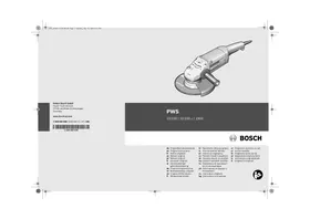 BOSCH PWS 20-230 J - Szlifierka kątowa