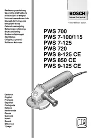 BOSCH PWS 9-125 CE - Smerigliatrice angolare