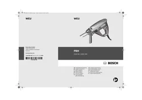 PBH 2100 SRE,  PBH 2900 FRE BOSCH