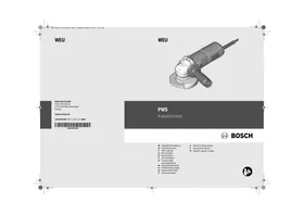 BOSCH PWS 9-125 - Smerigliatrice angolare