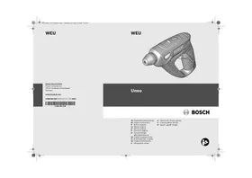 BOSCH UNEO - Elverktyg