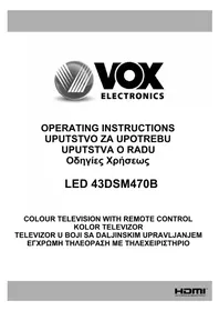 VOX 43DSM470B - τηλεόραση