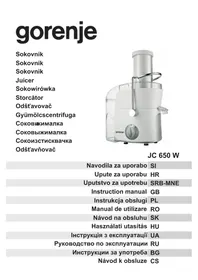 JC650W GORENJE