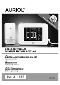 Manual AURIOL AFW 1 A1 Stație Meteo