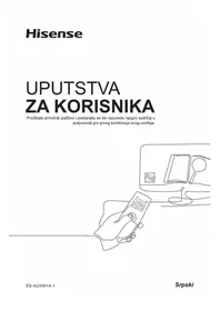 Upute HISENSE 43A70KQ Televizor
