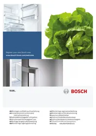 BOSCH KAN60A45G - Hűtőszekrény