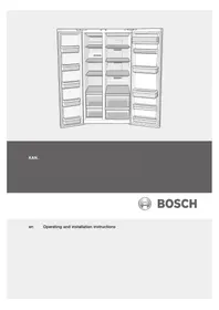 BOSCH KAN62V41 - Hűtőszekrény