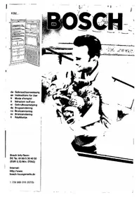 BOSCH KIM2540 - Hűtőszekrény