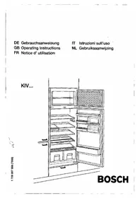 BOSCH KIV34V20FF - Hűtőszekrény