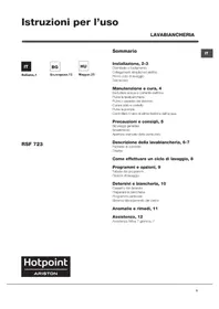 RSF 723 S IT/1 Hotpoint Ariston