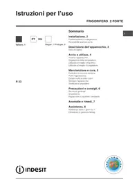 INDESIT R 23 (IT) - Hűtőszekrény