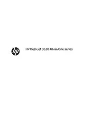 Használati útmutató HP DESKJET 3633 Nyomtató