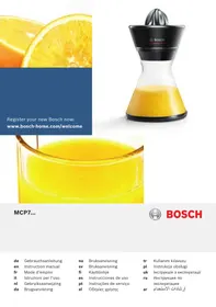 BOSCH VITASTYLE CITRO MCP72GMB - خلاط