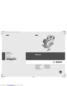 BOSCH PKS18LI - Circular saw