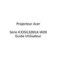 ACER K335 - Vidéoprojecteur
