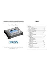 Handleiding ARCHOS GMINI 120 Mp3-speler