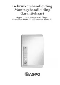 Agpo Econforte HMC 23 - Ketel