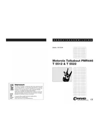 Talkabout PMR446 T 5522 MOTOROLA