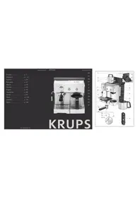 KRUPS Espresseria Combi XP 2240 - Koffiezetapparaat